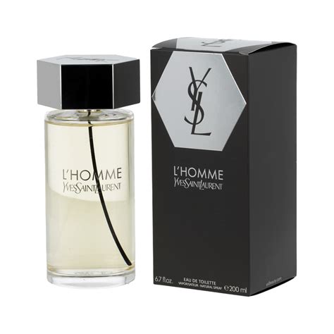 ysl yves saint laurent l'homme 200ml eau de toilette spray|yves saint laurent perfume usa.